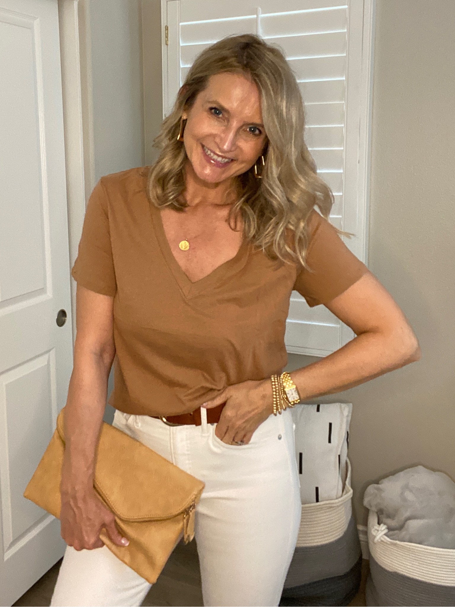 Another comfy tee from @target paired with white jeans from @express. The t-shirt comes in tons of colors and it’s $8 only! 

All and more are linked below ⬇️ Just scroll to “Shop my Pic” and make sure to hit “Follow” to get my curated styling pics. 😘

#LTKtravelstyle #LTKvacationstyle #LTKwhitejeans #LTKtarget #LTKtargetfinds #LTKtargettop #LTKover40style #LTKover50style #LTKmidlifestyle #LTKstylingtip #LTKsummerstyle #LTKover40fashion #LTKover50fashion #LTKgirlsnightout #LTKdatenight #LTKsummeroutfit #LTKelegsntstyle #LTKvacationoutfit #LTKunder10top #LTKexpress #LTKexpressjeans #LTKexpressfinds#LTKmidlifestyle #LTKmidlifefashion

#LTKshoecrush #LTKstyletip #LTKFind