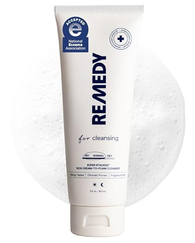 REMEDY Cream-to-Foam Cleanser, Hydrating Face Wash for Sensitive Skin | Amazon (US)