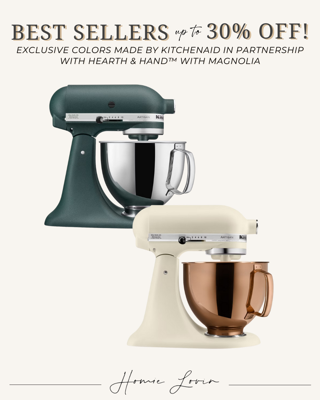 Up to 30% off these exclusive colors made by KitchenAid in partnership with Hearth and Hand with Magnolia!

small appliance, kitchen #KitchenAid #Target #Magnolia 

 #LTKHome #LTKSaleAlert