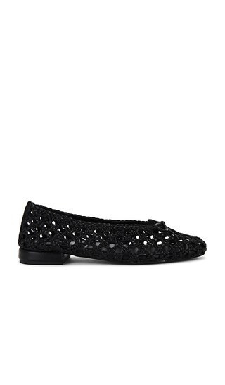 Jeffrey Campbell My Weave Flat in Black. - size 9 | Revolve Clothing (Global)