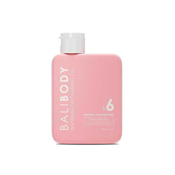 Bali Body Watermelon Tanning Oil SPF 6 | Infused with Natural Oil | Fruity Scent Summer Essential... | Amazon (US)