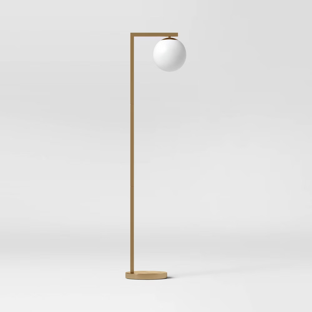 Globe Floor Lamp (Includes LED Light Bulb) White - Project 62 | Target