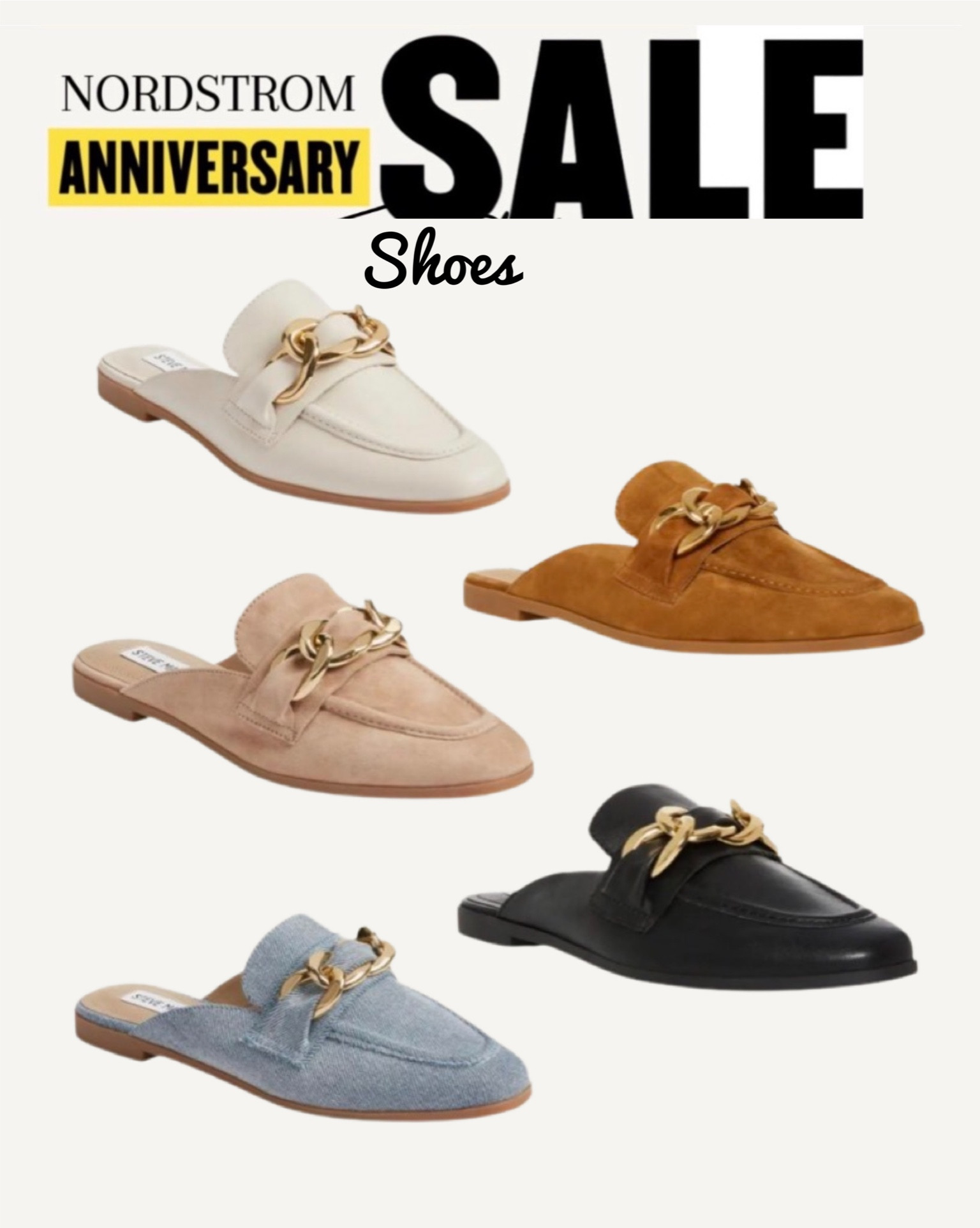 Steve Madden always has the cutest slides and I bought the denim pair! Still in stock 



#LTKxNSale #LTKshoecrush #LTKsalealert