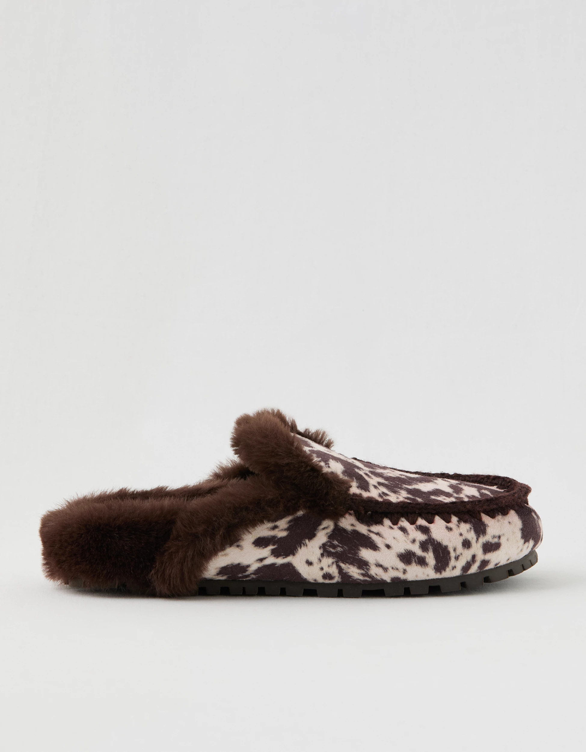 Aerie Contrast Stitch Slippers | Aerie