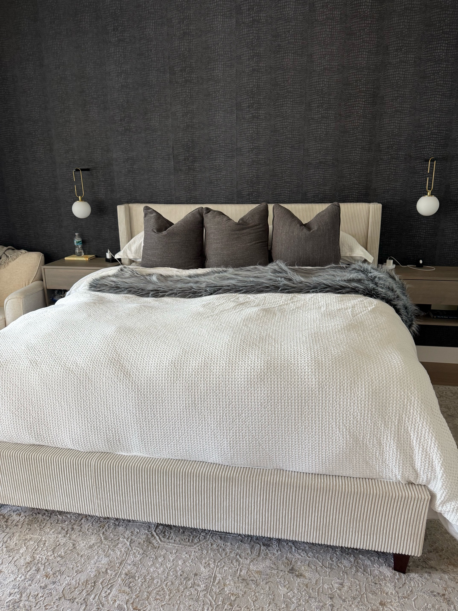 White linen, waffle, light duvet cover 
Cream, color, ribbed, duvet color 
Duvet, insert lightweight duvet, insert Florida weather duvet 

Wauseon Corduroy Upholstered Bed

Wade Logan®

Bedsure Cotton Duvet Cover Set - 100% Cotton Waffle Weave Coconut White Duvet Cover Oversized King Size, Soft and Breathable Duvet Cover Set for All Season (Oversized King, 120"x98")

Duvet cover with matching pillows
Master bedroom set  master bedroom, duvet cover

#LTKFindsUnder100 #LTKHome #LTKStyleTip