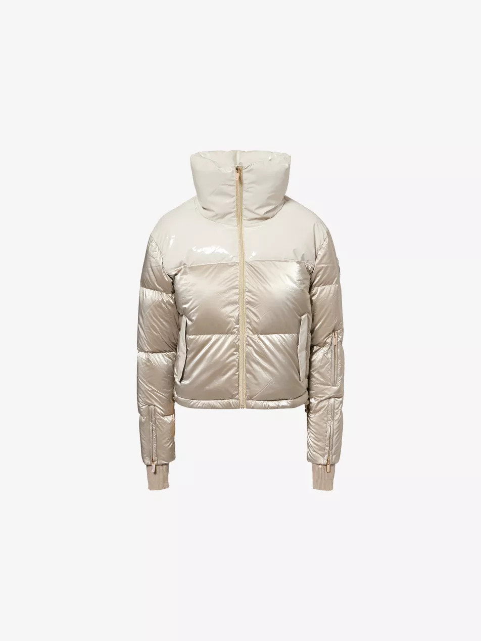 Cropped Bomber Ski Jacket | Selfridges