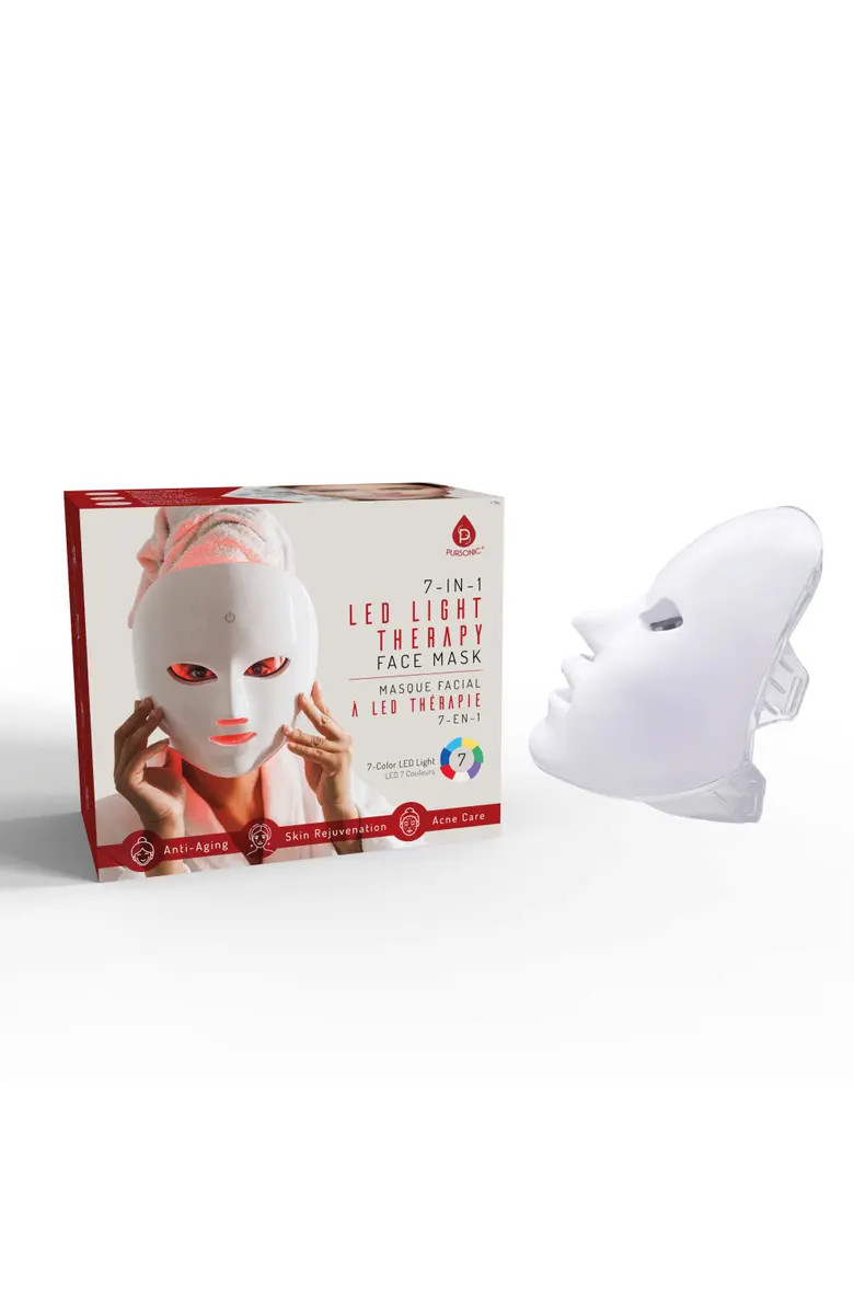 LED Light Therapy Face Mask 7 Color Skin Care Mask for Acne, Anti-Aging, Wrinkles & Rejuvenation | Nordstrom