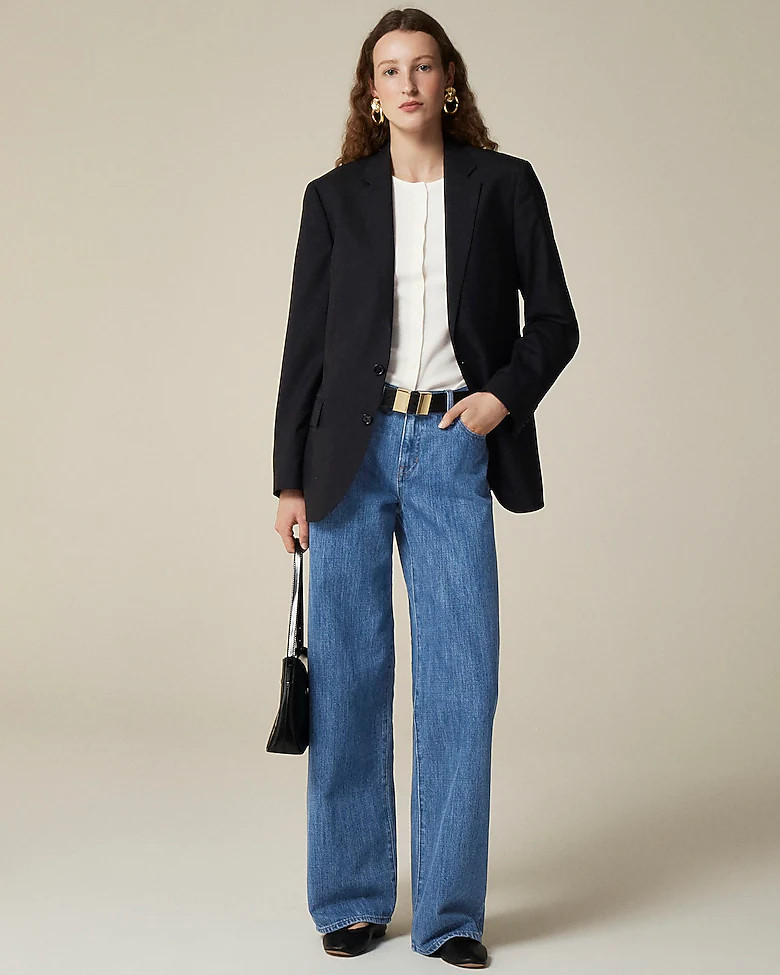 Lower-rise wide-leg jean | J. Crew US