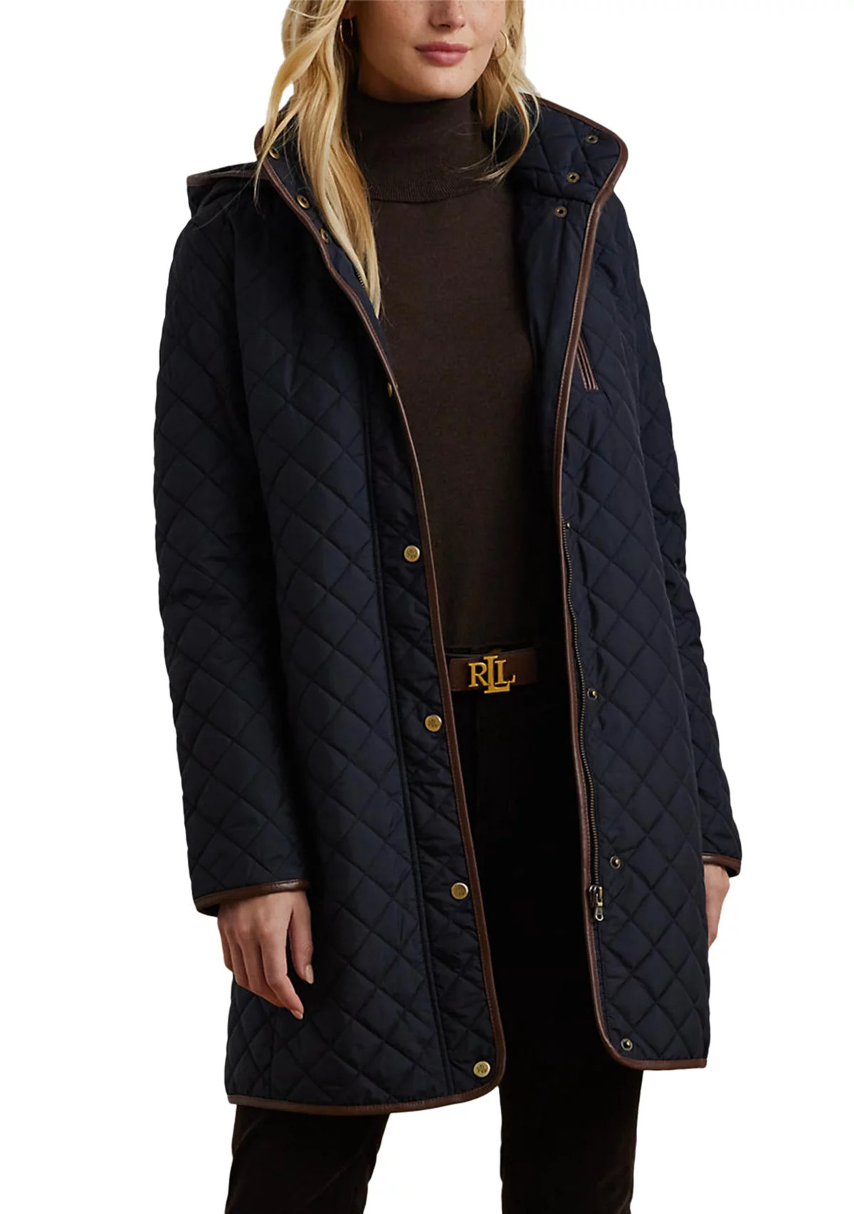 Women's Mid Length Quilted Coat | Belk