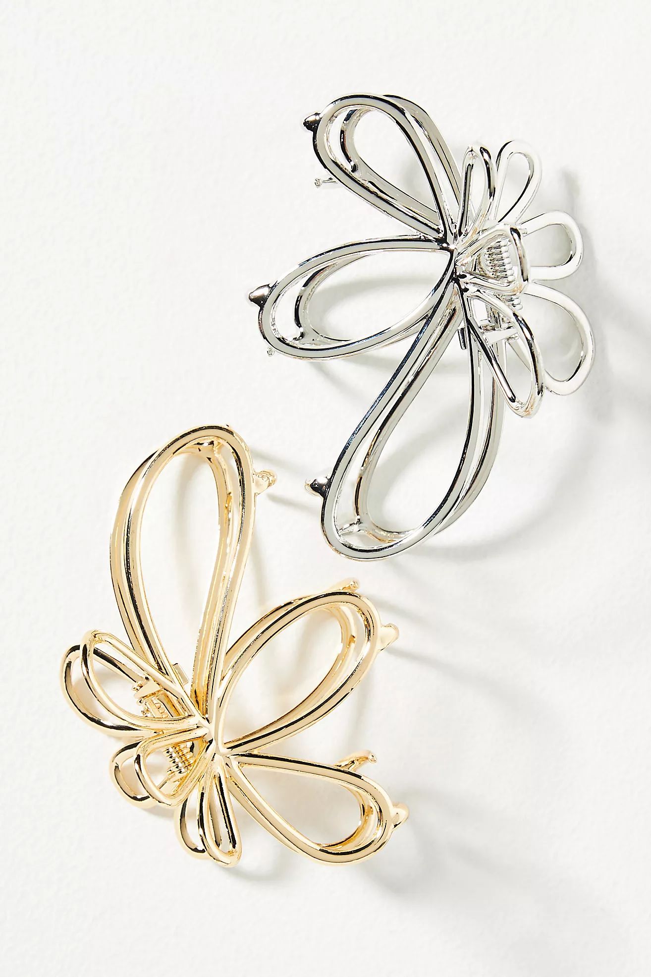 Getaway Floral Hair Claw Clips, Set of 2 | Anthropologie (US)