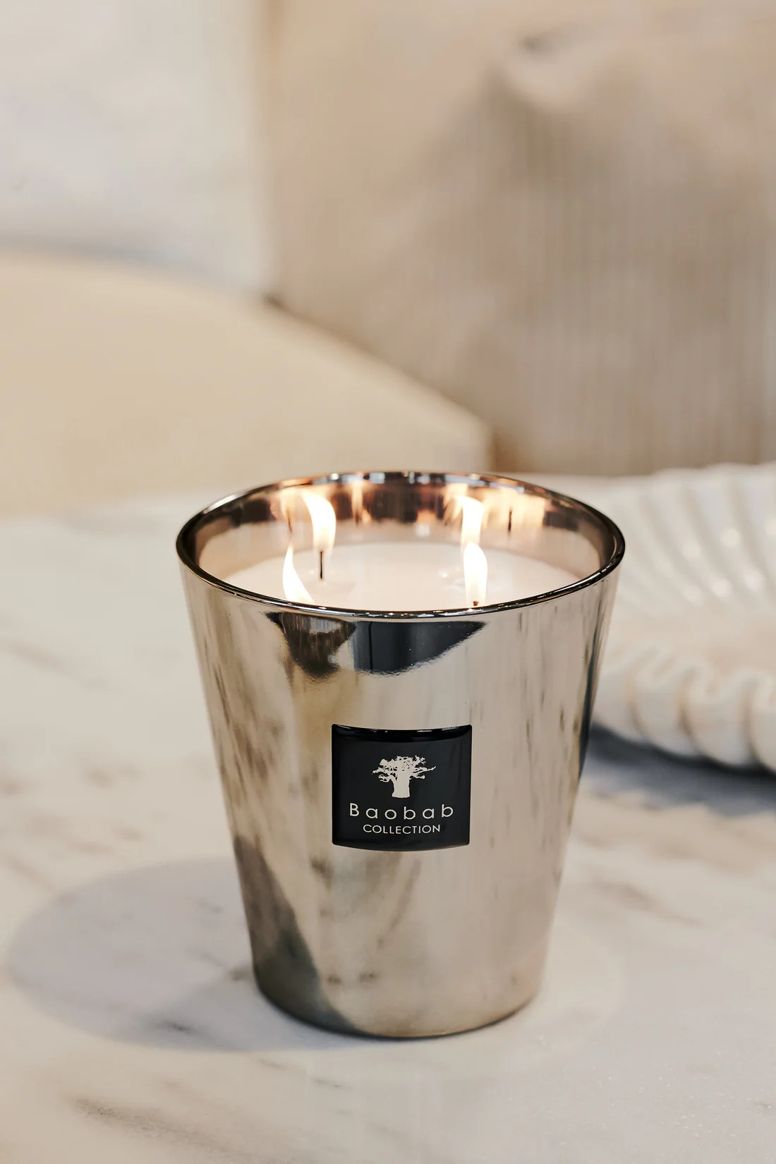 SCENTED CANDLE LES EXCLUSIVES PLATINUM | Baobab Collection USA
