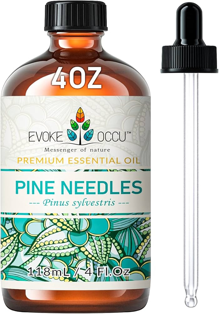 EVOKE OCCU Pine Needle Essential Oil 4 Oz, Pure Pine Needle Oil for Home Diffuser Massage Fragran... | Amazon (US)
