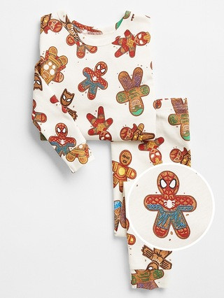 babyGap | Marvel 100% Organic Cotton Print PJ Set | Gap Factory