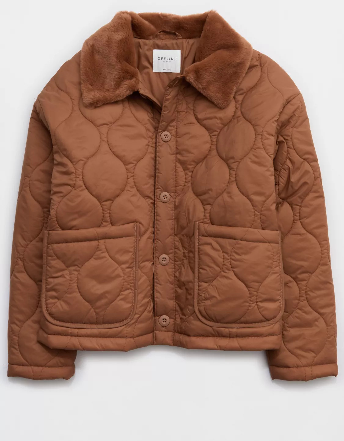 OFFLINE By Aerie Quilted Chore Jacket | American Eagle Outfitters (US & CA)