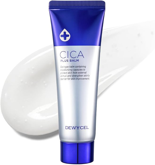 DEWYCEL CICA PLUS BALM with Vitamin C inducer | Premium Korean Day and Night Moisturizer | Centel... | Amazon (US)
