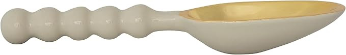 Creative Co-Op Enameled Aluminum Scoop with Ball Handle, Gold Finish, Mint Color | Amazon (US)
