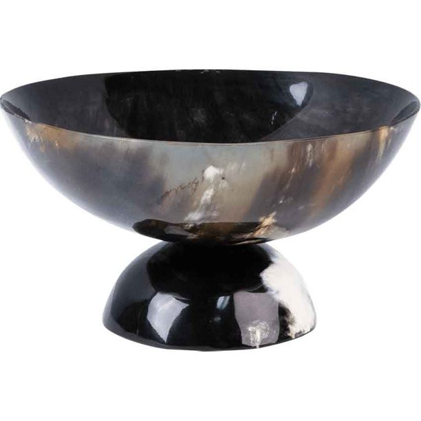 Footed Horn Eating Bowl by Medieval Collectibles - Walmart.com | Walmart (US)