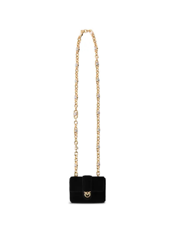 Love Birds pearl-embellished belt bag | Farfetch Global