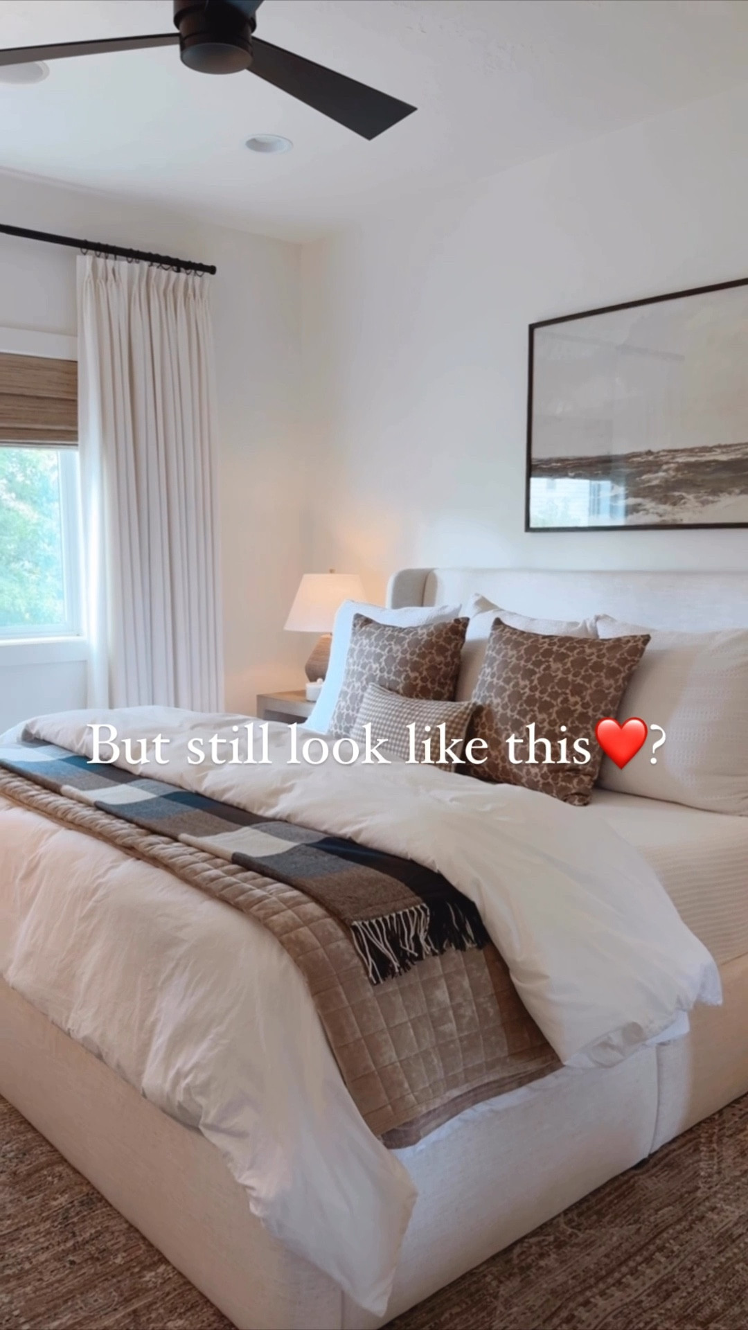 Upholstered storage bed. I have the king that has 3 storage drawers  

#LTKHome #LTKWatchNow