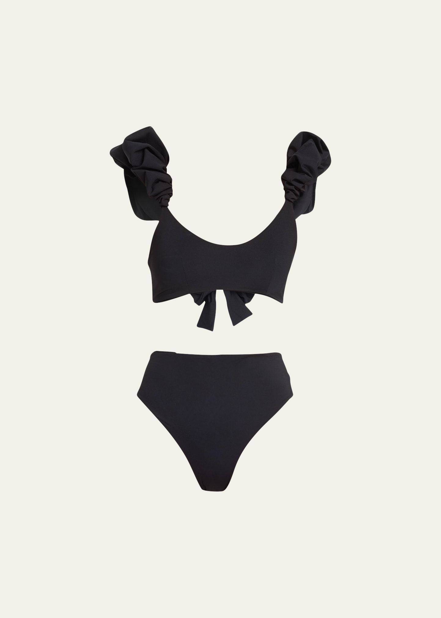 MAYGEL CORONEL Cotta Ruffle Two-Piece Bikini Set | Bergdorf Goodman