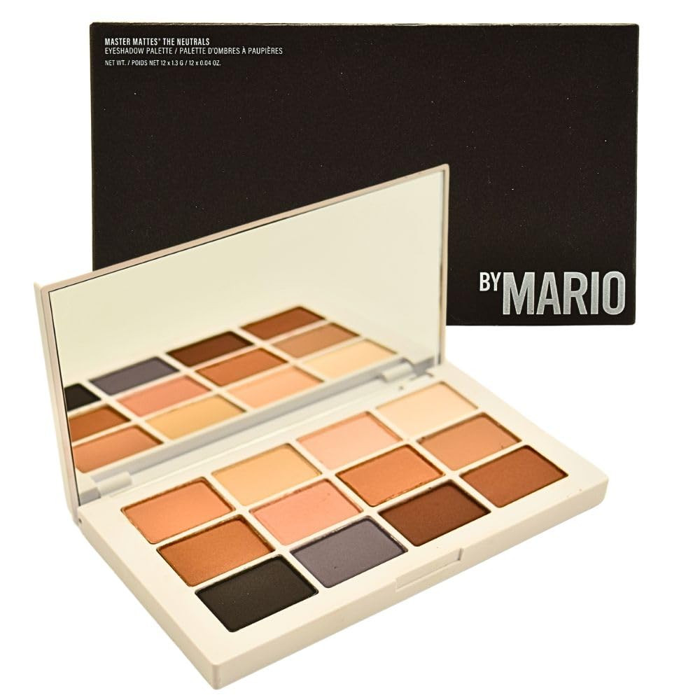 Makeup By Mario Master Mattes Eyeshadow Palette - The Neutrals, 0.65 Ounce (Pack of 1) | Amazon (US)