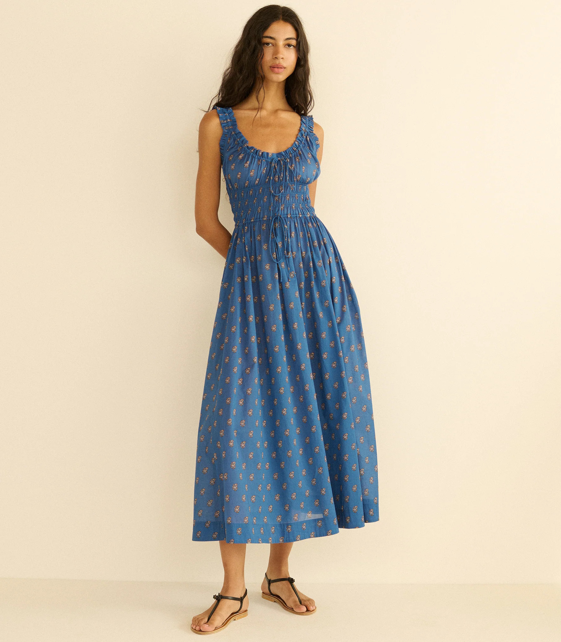 Emmaretta Dress - Eartha Paisley | DÔEN | DOEN