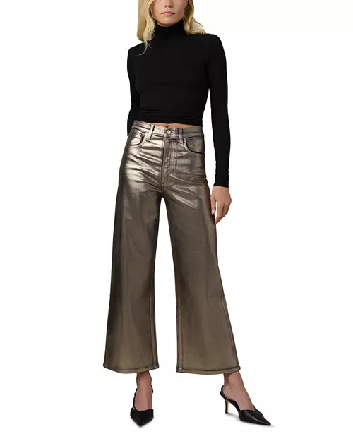 The Mia High Rise Wide Leg Jeans in Gilded Night | Bloomingdale's (US)
