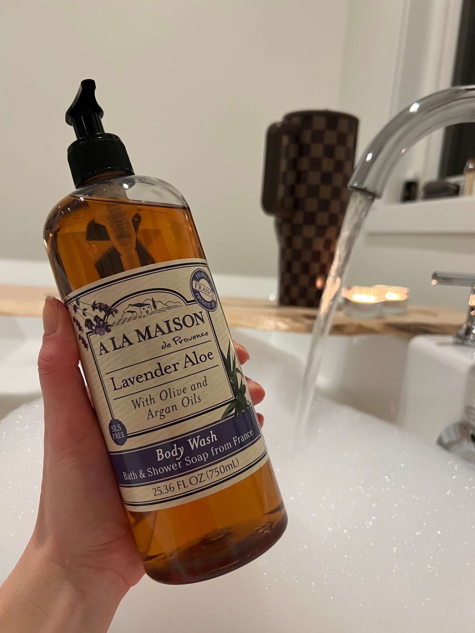 The scent of this is beautiful and it stays on your skin. Perfect for showers and baths before bed. Fully obsessed  

#LTKselfcare #LTKOver40 #LTKmomlife