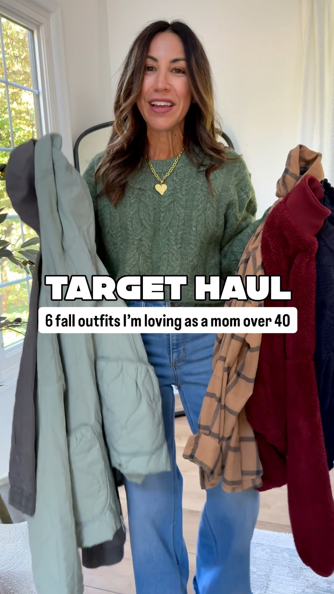 Ok so this Target haul is solid! And a couple pieces are on sale for Target Circle Week. The fall jackets are dynamite. Memory foam Target shoes and the coziest sweaters and tops. These fall outfits are all so good! 

Barrel pants XS. Wide leg jeans 4. Leggings small short. Quilted jacket small. Utility jacket small. Fleece jacket small.  flannel shirt small. Sweatshirt small. Green sweater medium. Tank small (need Xs). Navy sweater small. Slides TTS. Sherpa boots TTS. flats size down. 

Target fashion, target style, target sale

#LTKSaleAlert #LTKFindsUnder50 #LTKOver40