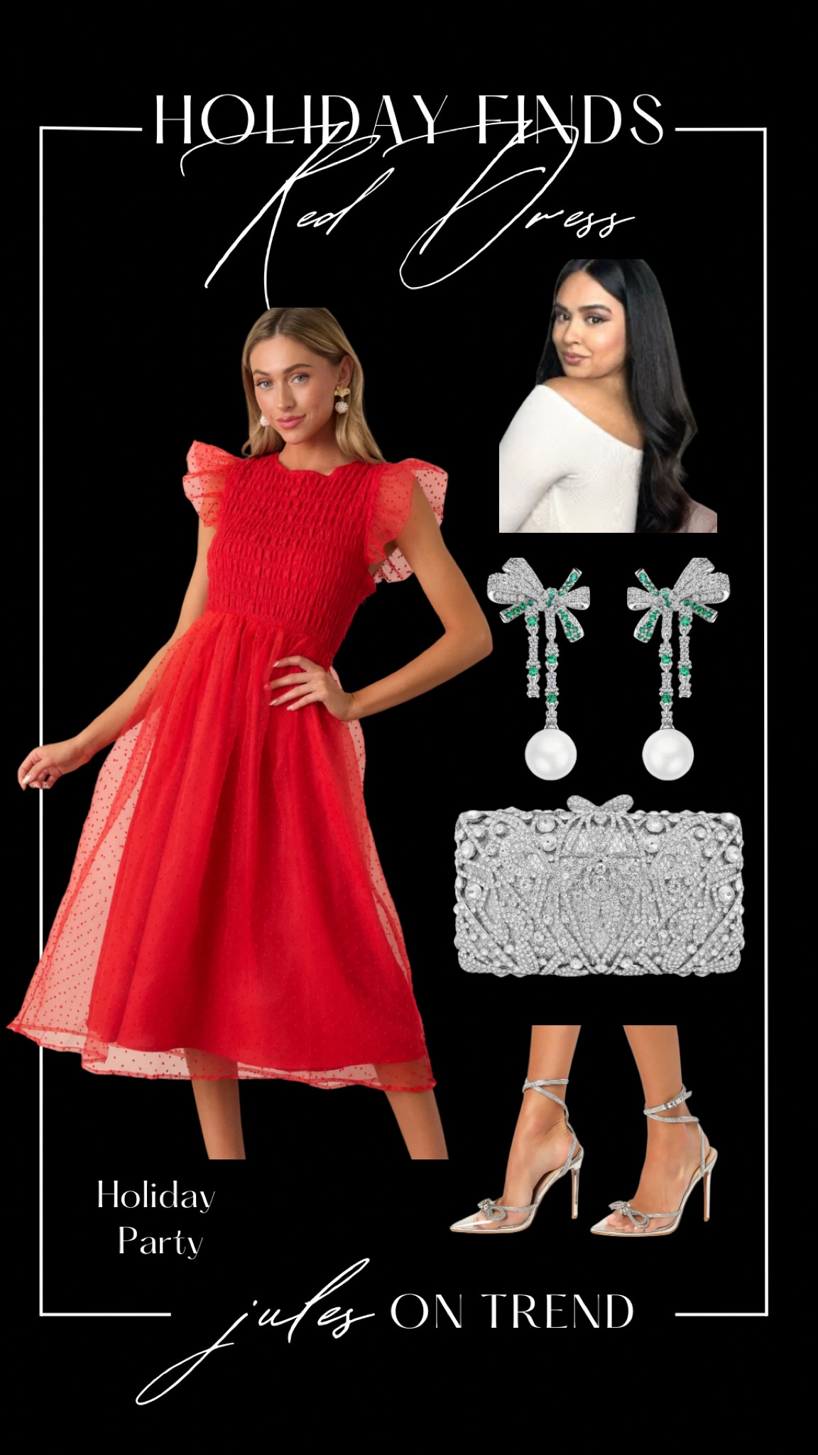 Holiday party outfit, winter wedding guest outfit, special occasion outfit

#LTKFindsUnder100 #LTKWedding #LTKHoliday