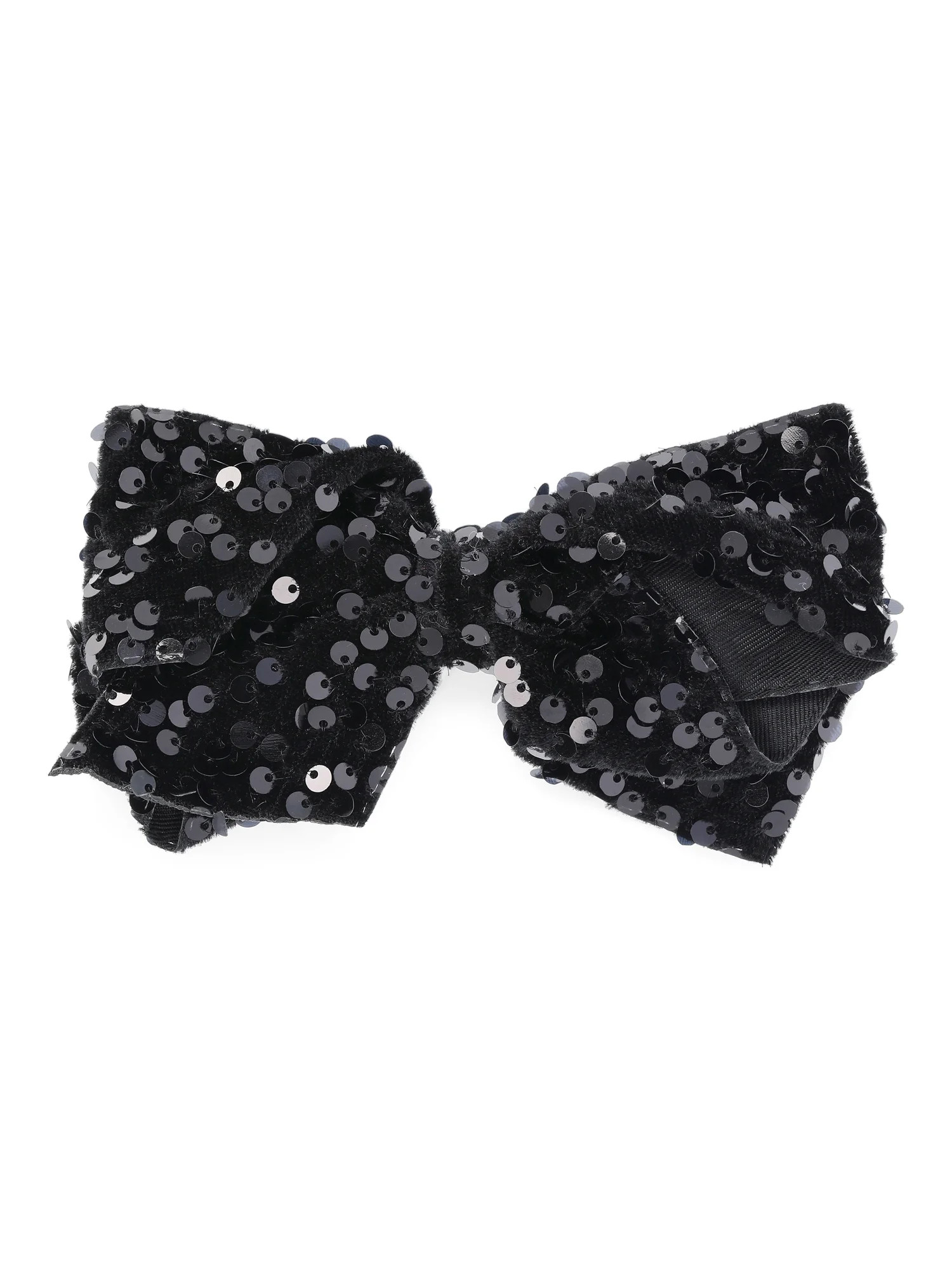 Wonder Nation Sequin Jumbo Bow Hair Clip | Walmart (US)