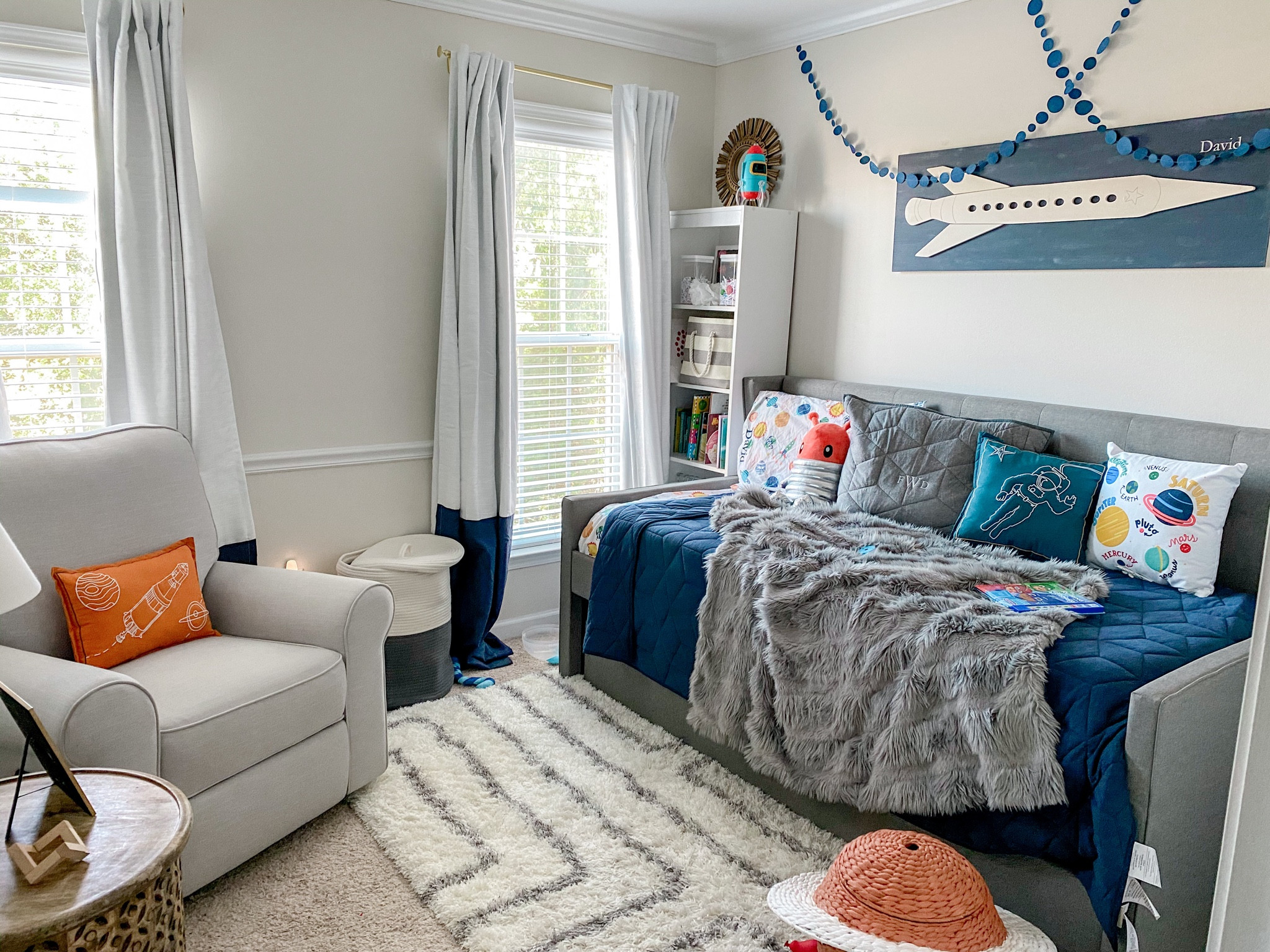 The perfect space themed boy room! 

#LTKfamily #LTKkids #LTKstyletip