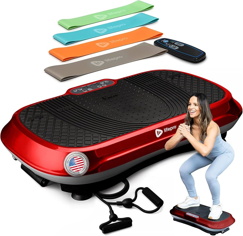 Lifepro Waver Vibration Plate Exercise Machine for Lymphatic Drainage, Muscle Activation, Full-Bo... | Amazon (US)