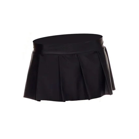 Black Pleated Skirt | Walmart (US)