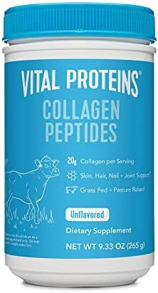 Vital Proteins Collagen Peptides Powder, Promotes Hair, Nail, Skin, Bone and Joint Health, Unflav... | Amazon (US)