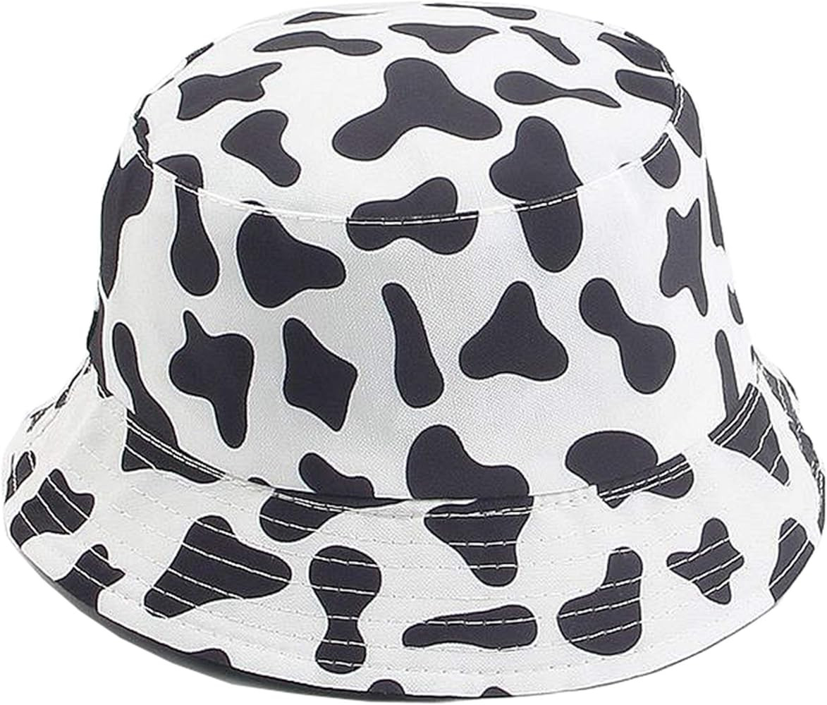 Mashiaoyi Unisex Print Double-Side-Wear Reversible Bucket Hat | Amazon (US)