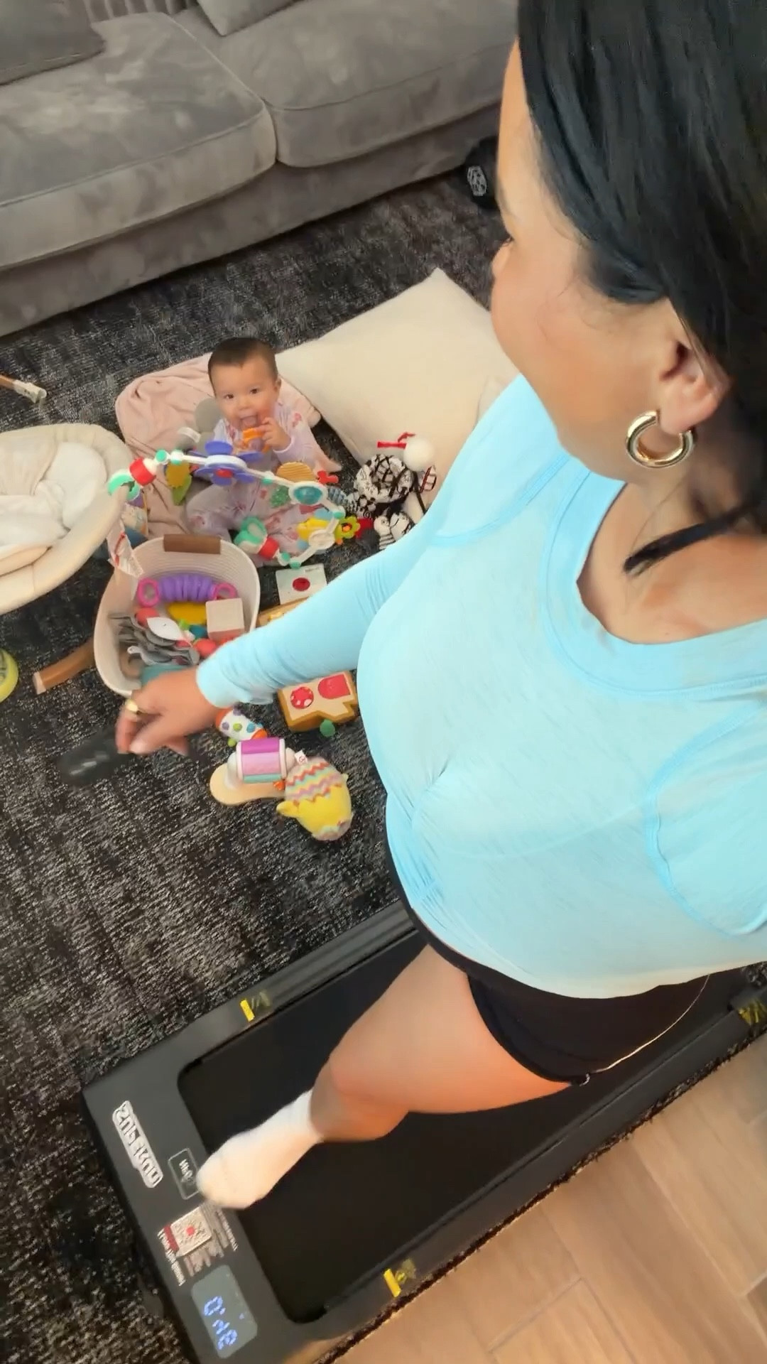 Walking pad on sale + outfit linked

Postpartum 
Mom 
Mom life 
Fitness 
Walking pad 
Amazon finds


#LTKMothersDay #LTKfitnessgoals #LTKmomlife