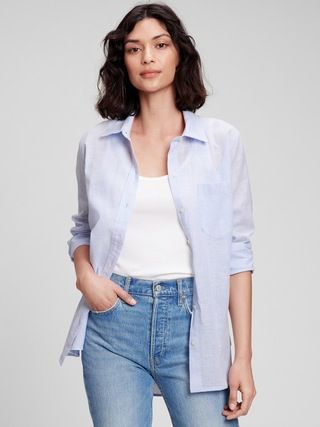 Linen Easy Shirt | Gap Factory