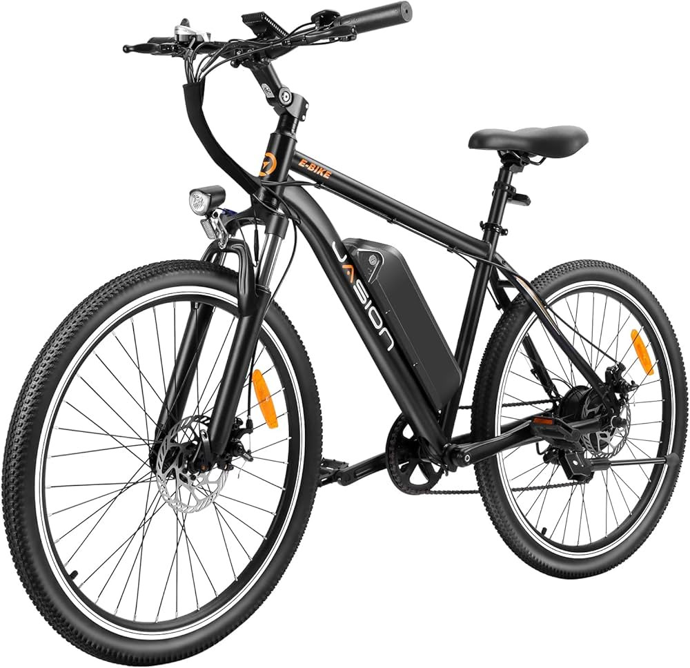 Jasion EB5 Electric Bike for Adults with 360Wh Removable Battery, 40Miles 20MPH Commuting Electri... | Amazon (US)