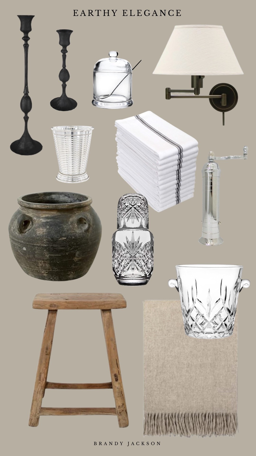 Earthy Elegant Home Decor Finds 🤍