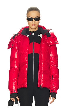 Perfect Moment Candice Ski Parka in Red from Revolve.com | Revolve Clothing (Global)