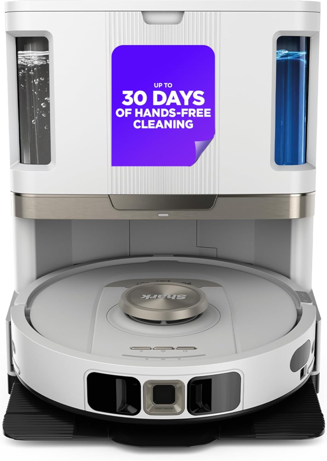 Shark Stratos Robot Vacuum & Mop Combo, 60-Day Self-Empty, White, AV2700ZE | Amazon (US)