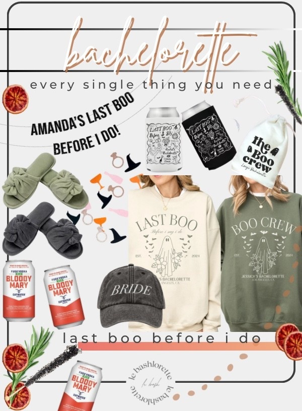 Last Boo Before I Do Bachelorette Theme #lebashlorette
🖤✨👻🌿🎃🩸

#bacheloretteparty
#lebash

#LTKParties #LTKWedding #LTKHalloween