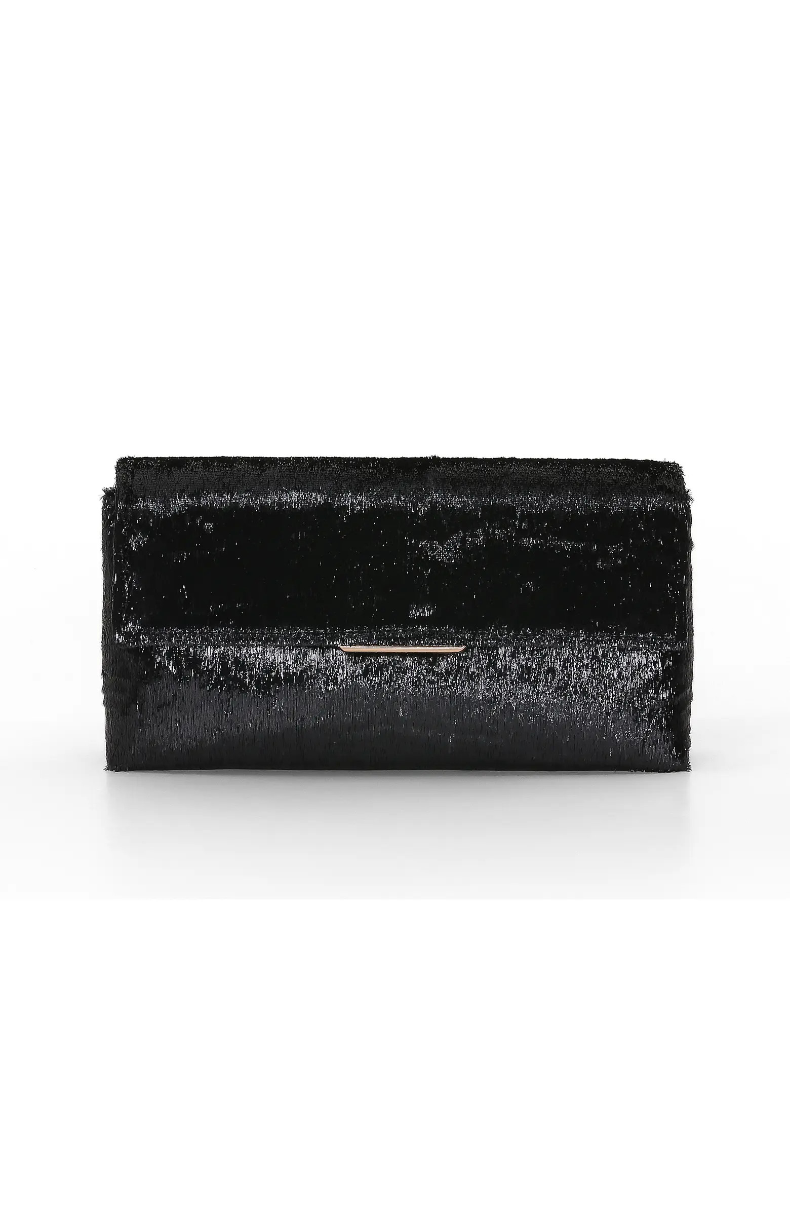 Jewel Badgley Mischka Angel Soft Faux Pony Hair Envelope Clutch | Nordstrom | Nordstrom