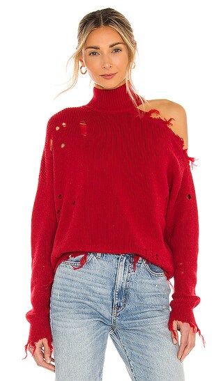 Lovers + Friends Arlington Sweater in Red | Revolve Clothing (Global)