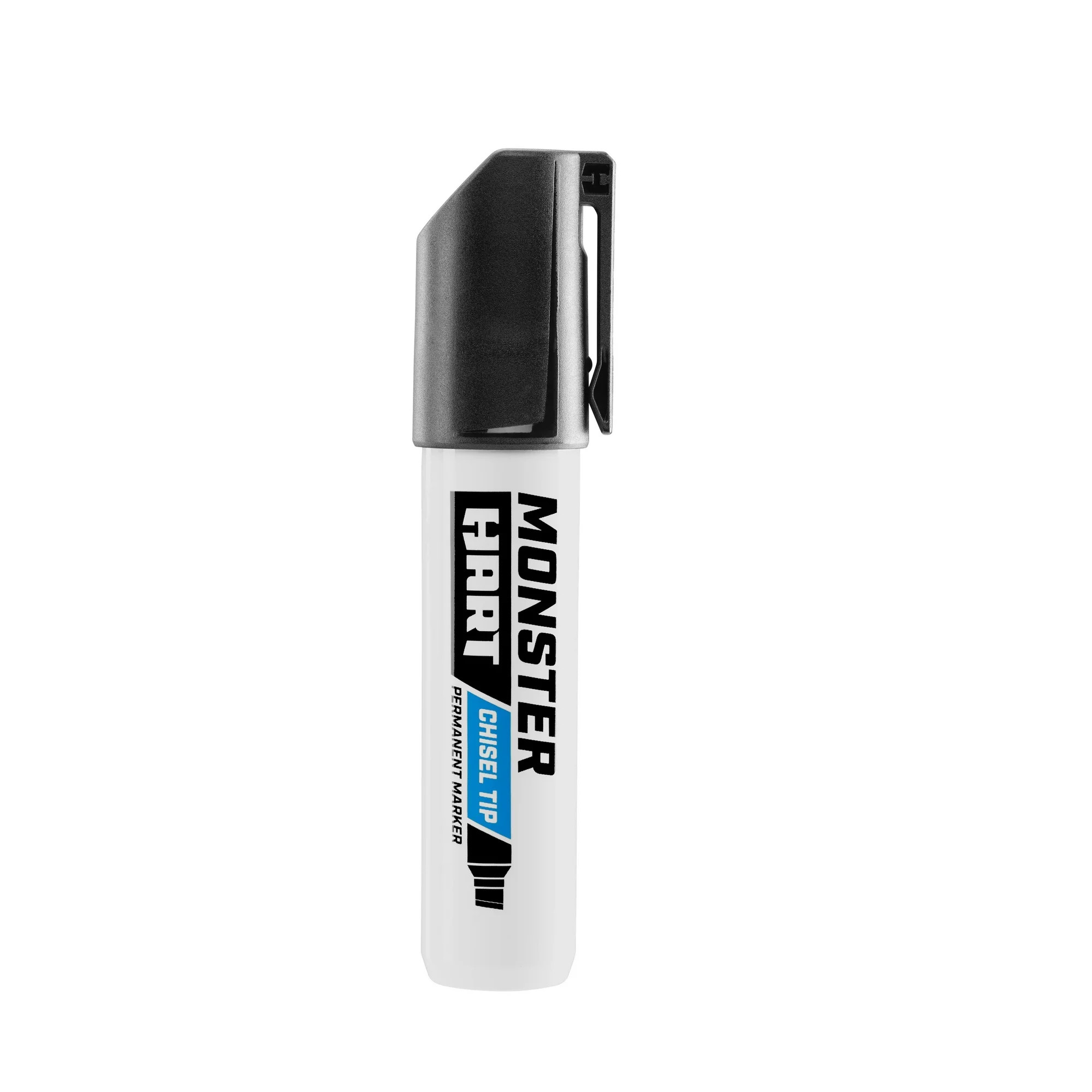 HART 1-Pack Black Monster Chisel Permanent Marker | Walmart (US)