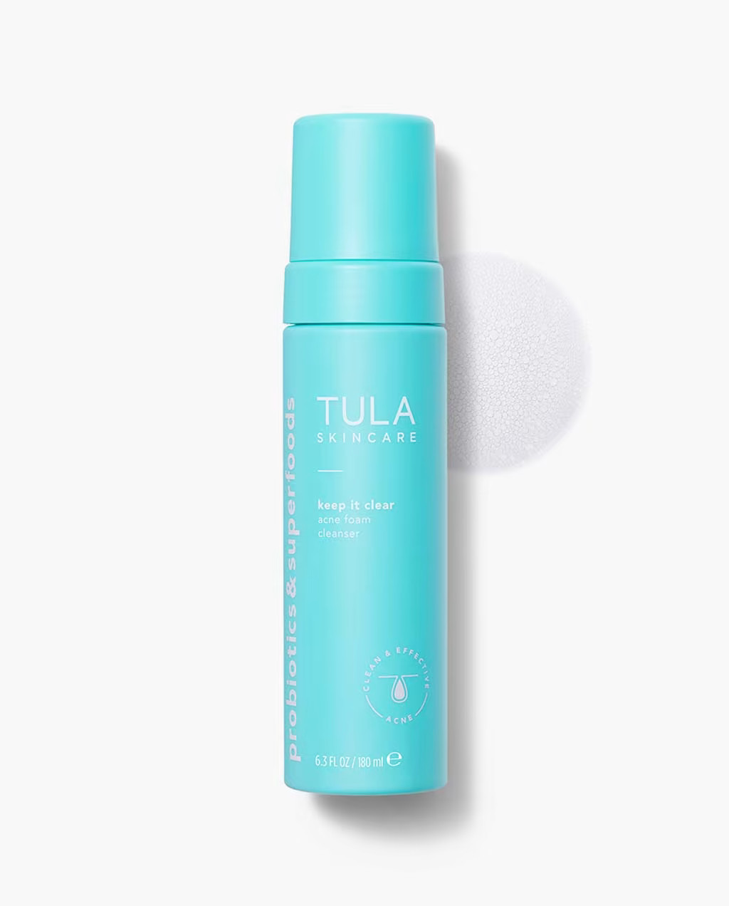acne foam cleanser | Tula Skincare