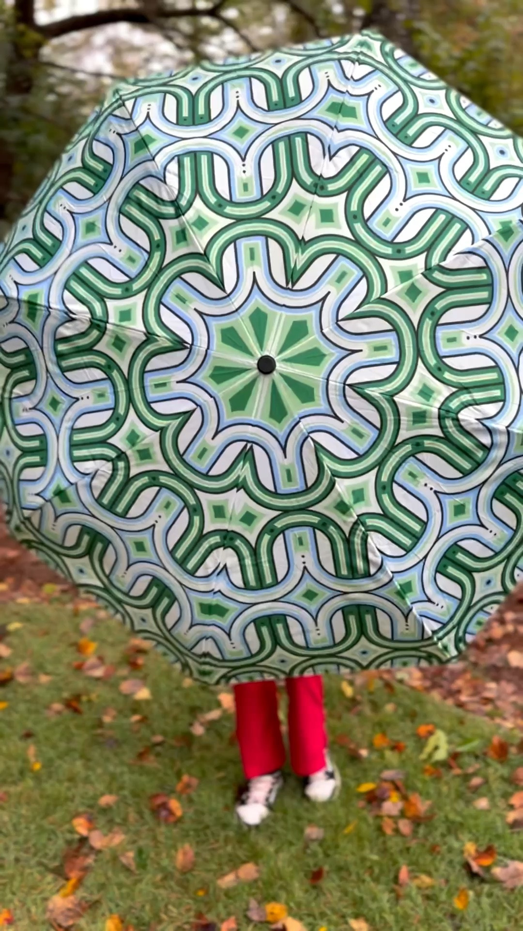 My daughter has already claimed this umbrella as hers. Lol. This is from  @brellashoppe and has the prettiest pattern. I love how it closes too!  Super easy to get up and down. Their original collection is now 40% off! 

#LTKGiftGuide #LTKSaleAlert #LTKCyberWeek