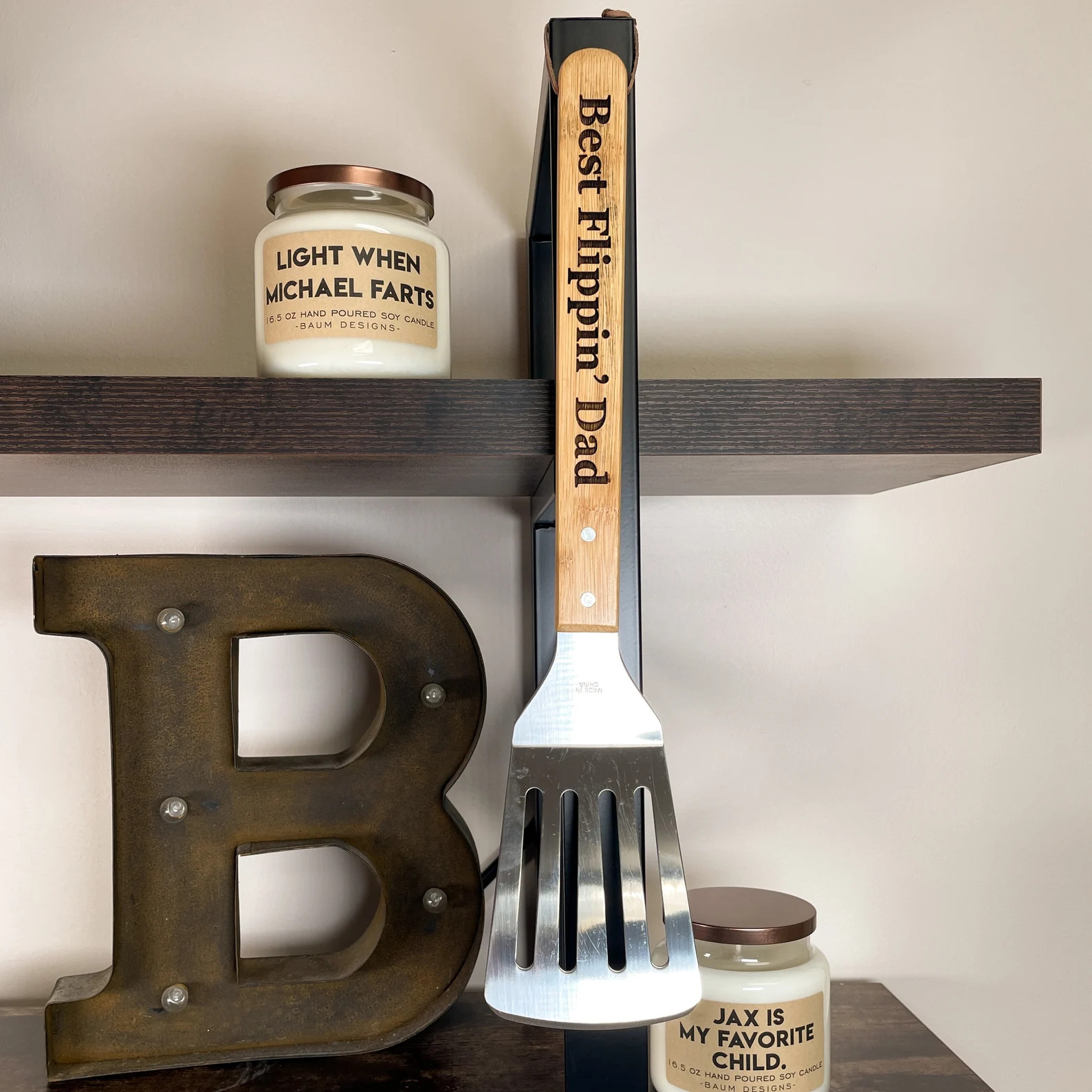 Best Flippin' Papa Uncle Dad Brother Spatula Grilling Barbecue Spatula Tool Unique Mother's Day G... | Etsy (US)