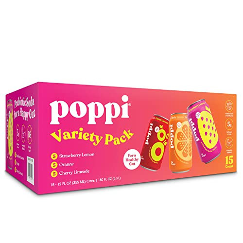 poppi Variety Pack, 12 oz, 15-Count | Amazon (US)